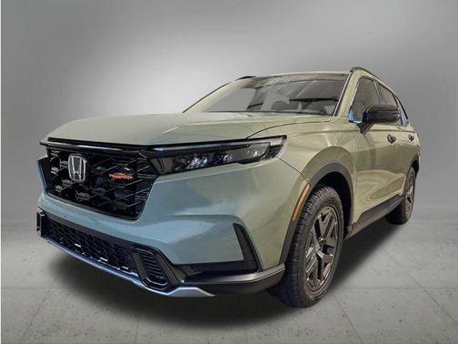Green 2026 Honda CR-V Hybrid TrailSport AWD