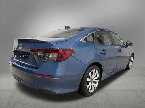 Blue 2026 Honda Civic LX