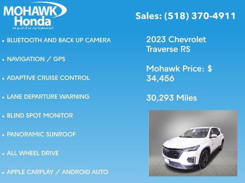 2023 Chevrolet Traverse RS
