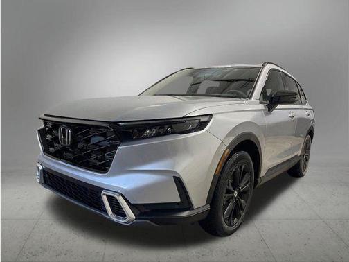 Gray 2026 Honda CR-V Hybrid Sport Touring AWD