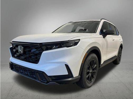 White 2026 Honda CR-V Hybrid Sport AWD