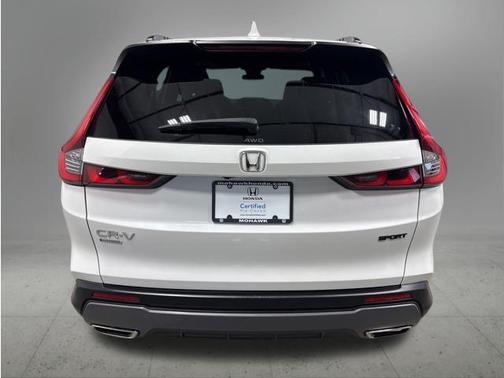 Platinum White Pearl 2023 Honda CR-V Hybrid Sport AWD