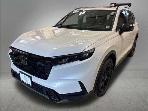 Platinum White Pearl 2023 Honda CR-V Hybrid Sport AWD