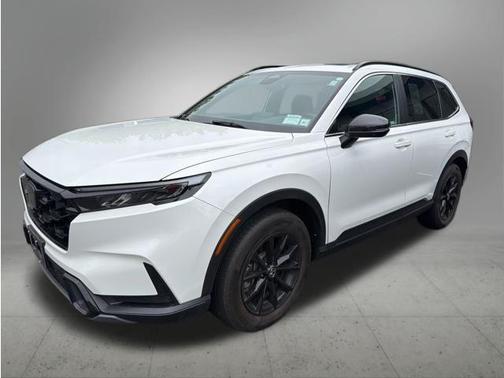 Platinum White Pearl 2023 Honda CR-V Hybrid Sport AWD
