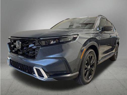 Gray 2026 Honda CR-V Hybrid Sport Touring AWD