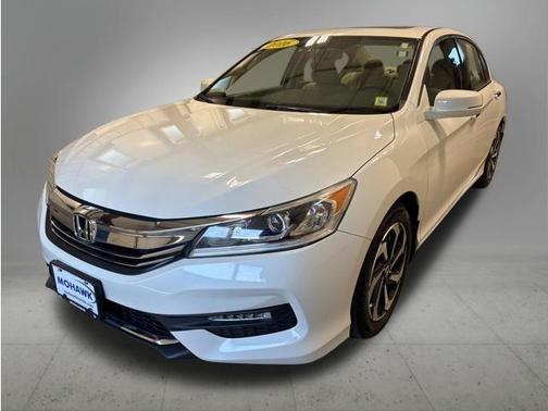 White Orchid Pearl 2016 Honda Accord EX