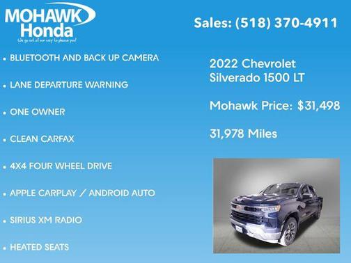 2022 Chevrolet Silverado 1500 LT