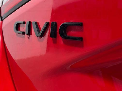 Red 2026 Honda Civic Hybrid Sport Touring
