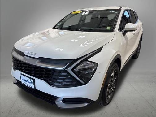 Snow White Pearl 2023 Kia Sportage Hybrid LX