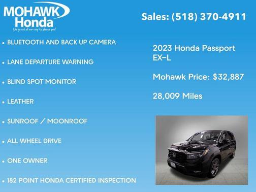 2023 Honda Passport AWD EX-L