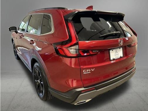 Radiant Red Metallic 2025 Honda CR-V Hybrid Sport AWD