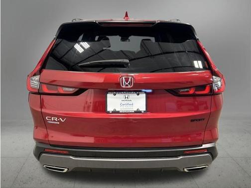 Radiant Red Metallic 2025 Honda CR-V Hybrid Sport AWD