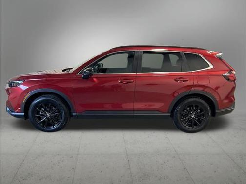 Radiant Red Metallic 2025 Honda CR-V Hybrid Sport AWD