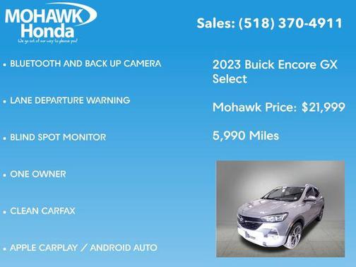 2023 Buick Encore GX Select