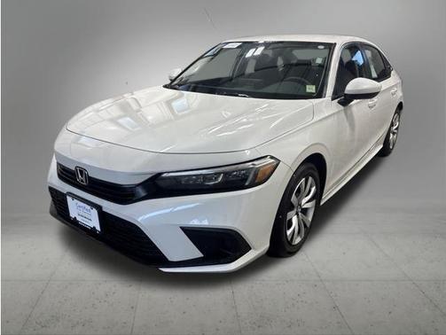 Platinum White Pearl 2024 Honda Civic LX