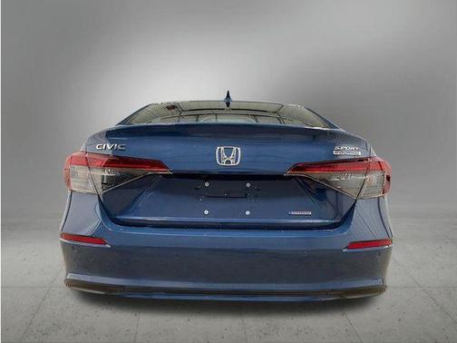 Blue 2026 Honda Civic Hybrid Sport Touring