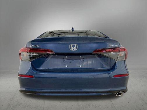 Blue 2026 Honda Civic Sport