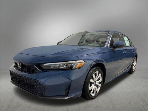 Blue 2026 Honda Civic LX