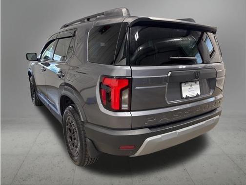 Modern Steel Metallic 2026 Honda Passport AWD RTL Blackout