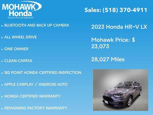 2023 Honda HR-V LX