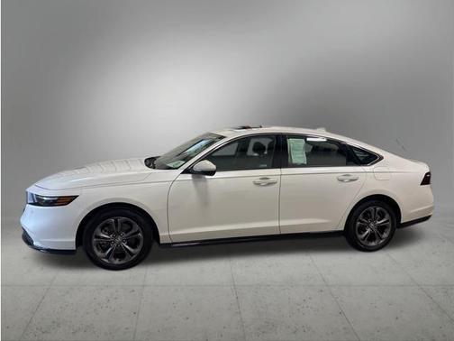 Platinum White Pearl 2024 Honda Accord Hybrid EX-L