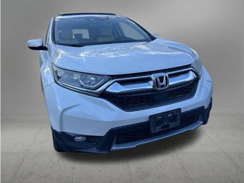 White Diamond Pearl 2017 Honda CR-V EX-L