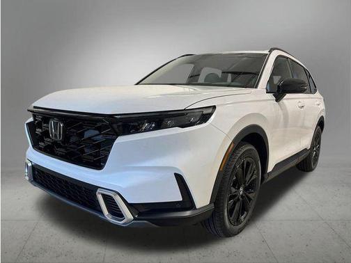 White 2026 Honda CR-V Hybrid Sport Touring AWD