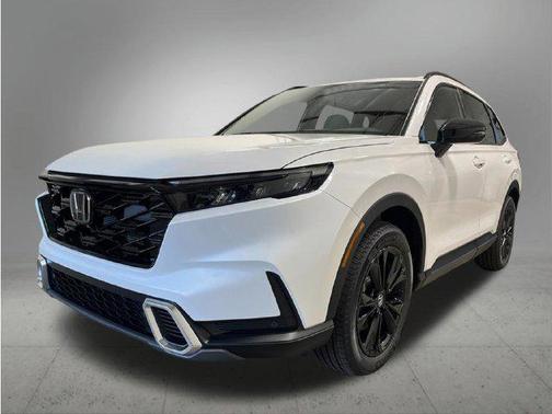White 2027 Honda CR-V Hybrid Sport Touring AWD