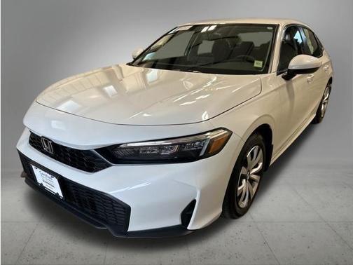 Platinum White Pearl 2026 Honda Civic LX