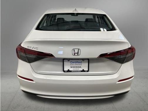 Platinum White Pearl 2026 Honda Civic LX