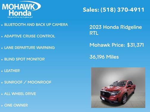 2023 Honda Ridgeline RTL