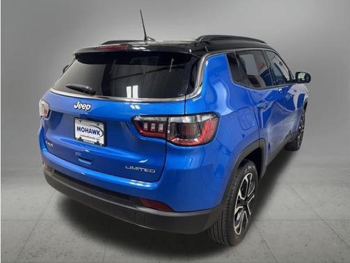 Laser Blue Pearlcoat 2023 Jeep Compass Limited