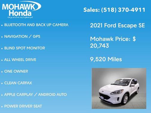 2021 Ford Escape SE