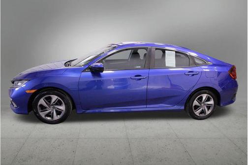 Aegean Blue Metallic 2020 Honda Civic LX