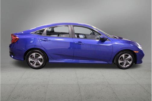 Aegean Blue Metallic 2020 Honda Civic LX