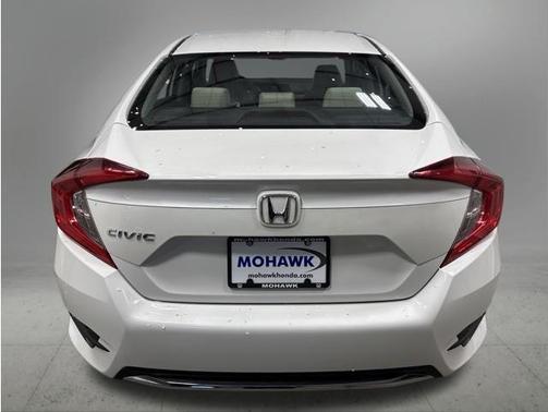 Platinum White Pearl 2020 Honda Civic LX