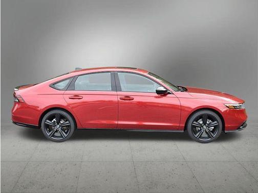 Red 2026 Honda Accord Hybrid Sport-L