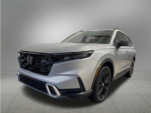 Gray 2026 Honda CR-V Hybrid Sport Touring AWD