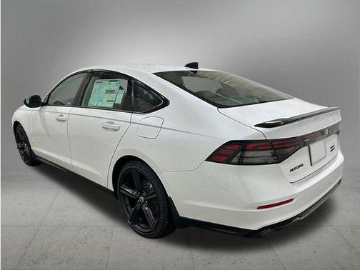 White 2026 Honda Accord Hybrid Sport-L