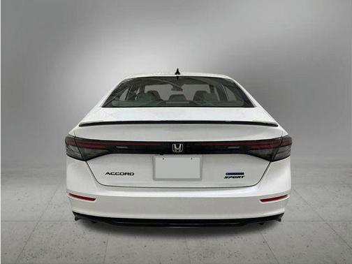 White 2026 Honda Accord Hybrid Sport-L