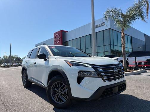 Glacier White 2025 Nissan Rogue S