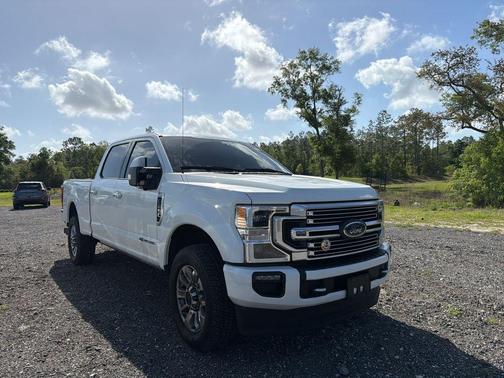 White Metallic 2020 Ford F-250 Limited