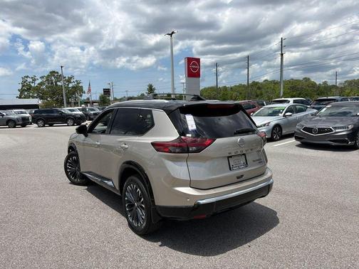 Champagne Silver 2026 Nissan Rogue Platinum