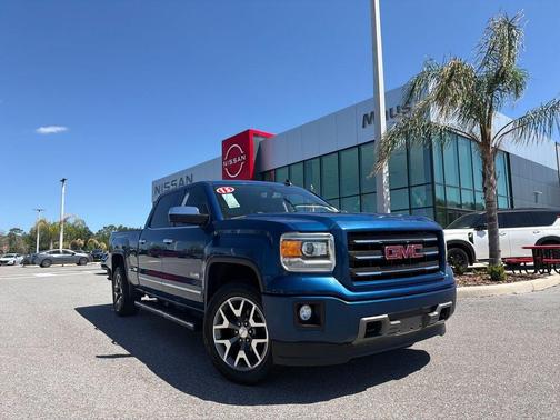 Blue 2015 GMC Sierra 1500 SLE
