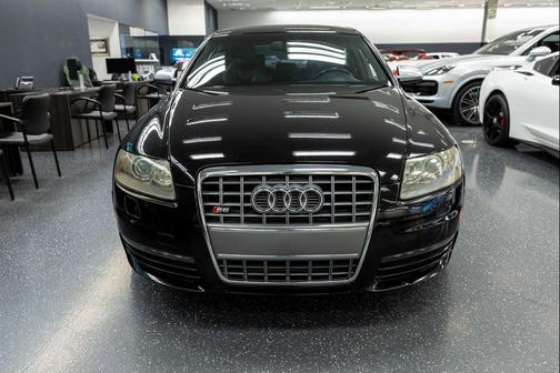 Black 2007 Audi S6 5.2 quattro