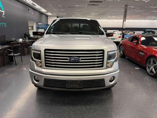 White Platinum Metallic Tri-Coat 2011 Ford F-150 Harley-Davidson