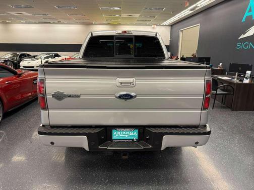 White Platinum Metallic Tri-Coat 2011 Ford F-150 Harley-Davidson