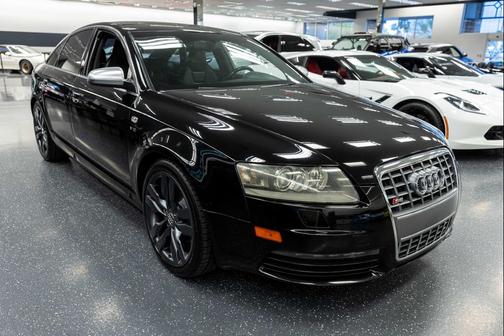 Black 2007 Audi S6 5.2 quattro