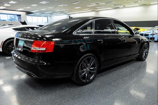 Black 2007 Audi S6 5.2 quattro