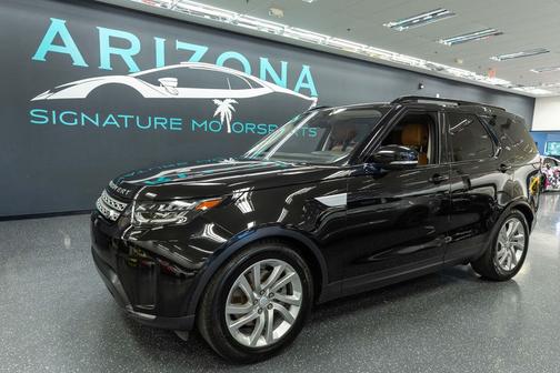 Black 2017 Land Rover Discovery HSE